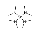 tetrakis(dimethylamino)tin Structure