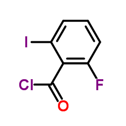 2-Fluoro-6-iodobenzoyl chloride Structure