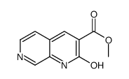methyl 2-hydroxy-1,7-naphthyridine-3-carboxylate Structure