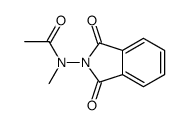 N-(1,3-dioxoisoindol-2-yl)-N-methylacetamide Structure