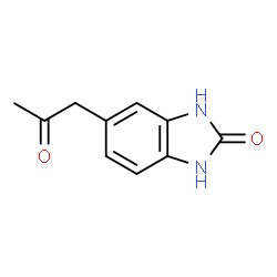 2H-Benzimidazol-2-one,1,3-dihydro-5-(2-oxopropyl)-(9CI)结构式