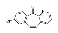 8-chloro-11H-benzo[5,6]-cyclohepta[1,2-b]pyridin-11-one Structure