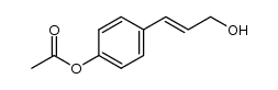 4-O-acetyl-p-coumaryl alcohol Structure