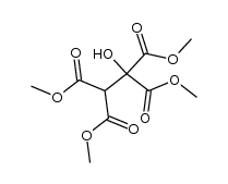 tetramethyl 1-hydroxyethane-1,1,2,2-tetracarboxylate结构式