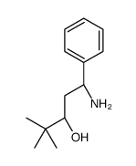 (1S,3S)-1-Amino-4,4-dimethyl-1-phenyl-3-pentanol结构式