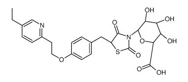 吡格列酮N-β-D-葡糖醛酸结构式