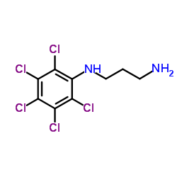 N-(Pentachlorophenyl)-1,3-propanediamine Structure