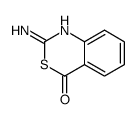 2-amino-3,1-benzothiazin-4-one结构式