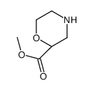 (R)-METHYL MORPHOLINE-2-CARBOXYLATE Structure