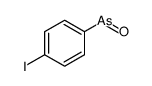 4-iodophenylarsine oxide structure