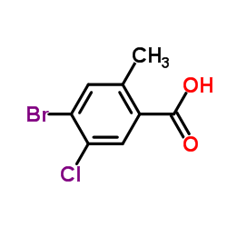 4-Bromo-5-chloro-2-methylbenzoic acid picture