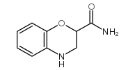 3,4-二氢-2H-4-苯并噁嗪-2-羧酰胺结构式