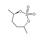 (4R,7R)-4,7-dimethyl-[1,3,2]dioxathiepane 2,2-dioxide结构式