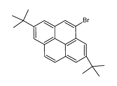 4-bromo-2,7-ditert-butylpyrene Structure