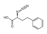 (S)-2-Azido-4-phenyl-butyric acid结构式