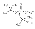 di-tert-butylphosphate, sodium salt Structure
