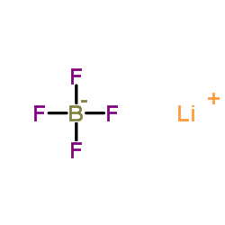 Lithium tetrafluoroborate structure