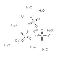 硫酸镝(III)结构式