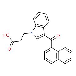 JWH 018 N-propanoic acid metabolite Structure