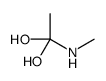 1-(methylamino)ethane-1,1-diol结构式