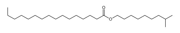 8-methylnonyl hexadecanoate Structure