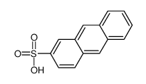 2-Anthracenesulfonic acid Structure