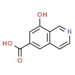 8-羟基异喹啉-6-羧酸结构式
