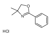 4,4-dimethyl-2-phenyl-5H-1,3-oxazole,hydrochloride Structure