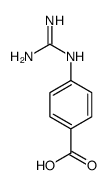 4-Carbamimidamidobenzoic acid Structure