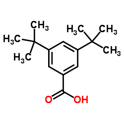 3,5-叔丁基苯甲酸结构式