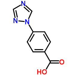 4-(1H-1,2,4-TRIAZOL-1-YL)BENZOIC ACID structure
