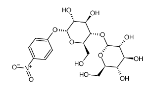 P-NITROPHENYL-ALPHA-D-MALTOSIDE Structure