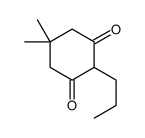 2-Propyl-5,5-dimethylcyclohexane-1,3-dione结构式
