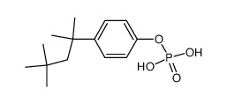 mono[4-(1,1,3,3-tetramethylbutyl)phenyl]phosphate Structure