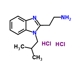 2-(1-Isobutyl-1H-benzimidazol-2-yl)ethanamine dihydrochloride Structure