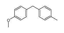 1-methoxy-4-[(4-methylphenyl)methyl]benzene Structure