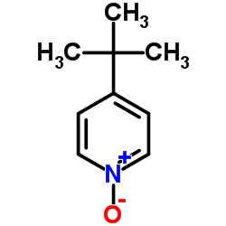 4-(叔丁基)吡啶1-氧化物结构式