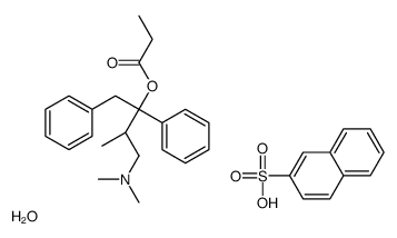萘磺酸右丙氧芬结构式