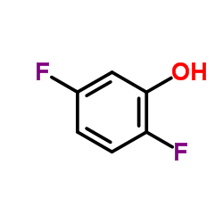 2,5-二氟苯酚结构式
