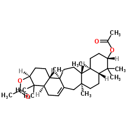 Serratenediol diacetate structure