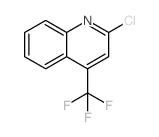 2-Chloro-4-(trifluoromethyl)quinoline structure