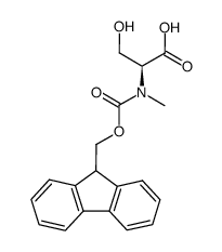 N-芴甲氧羰基-N-甲基-L-丝氨酸图片