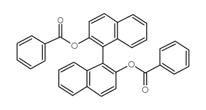 (R)-1,1-联-2-萘酚二苯甲酸结构式