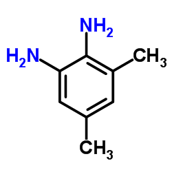 3,5-二甲基-1,2-苯二胺结构式