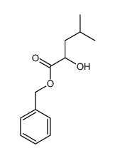 benzyl 2-hydroxy-4-methylpentanoate结构式