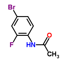 4-溴-2-氟乙酰苯胺结构式
