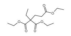 diethyl 2-ethyl-2-(ethoxycarbonyl)glutarate Structure