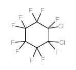 1,2-Dichlorodecafluorocyclohexane Structure