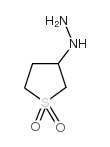 (1,1-二氧代四氢-3-噻吩基)肼结构式