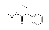 N-Methoxy-2-phenylbutanamide Structure